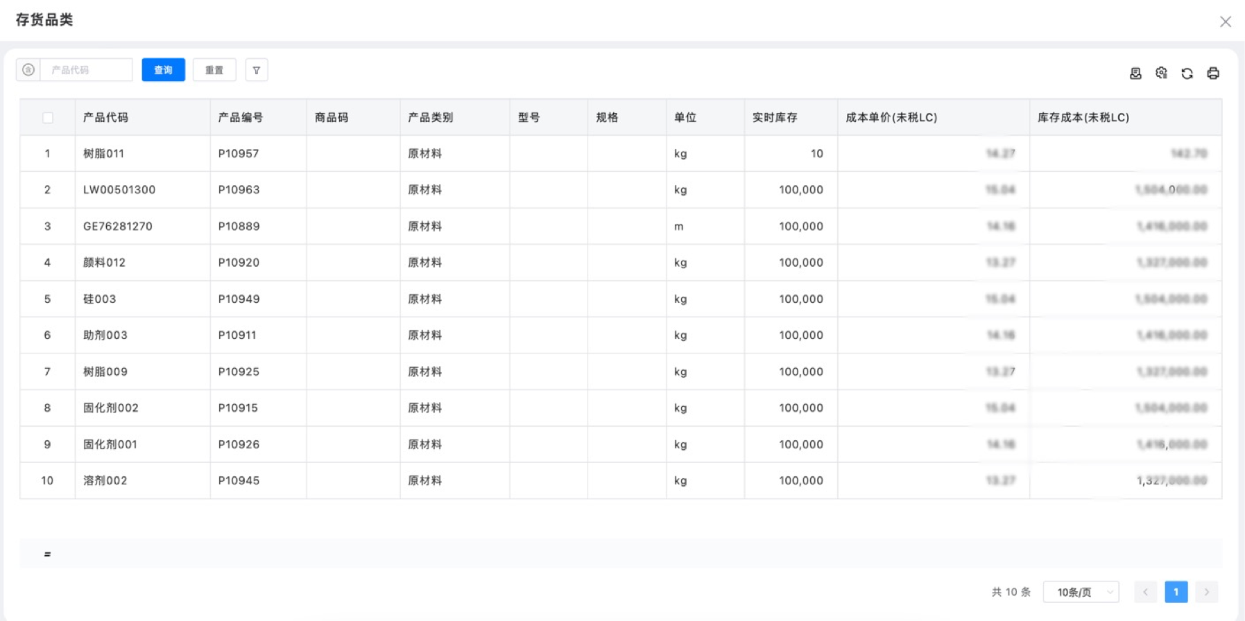 核心应用场景:物料库存管理