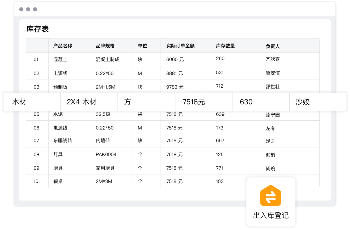 物资管理