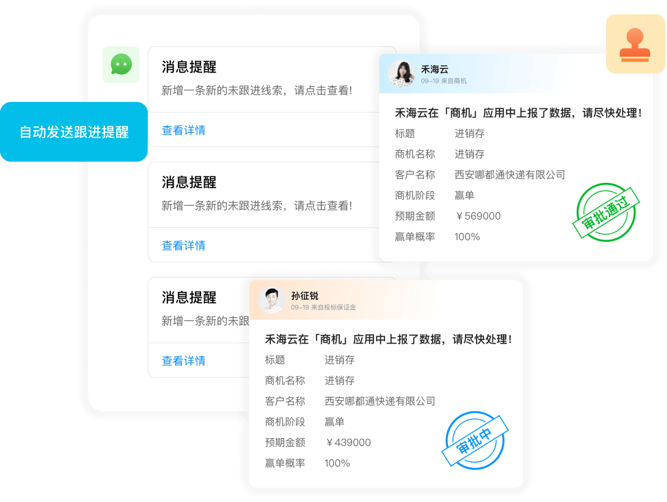 跟进提醒
