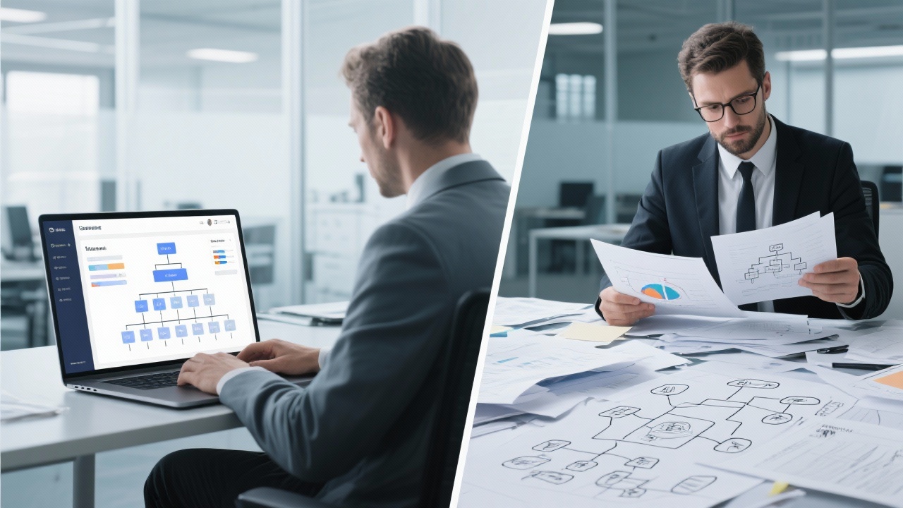 组织架构管理工具与传统管理方法的核心区别