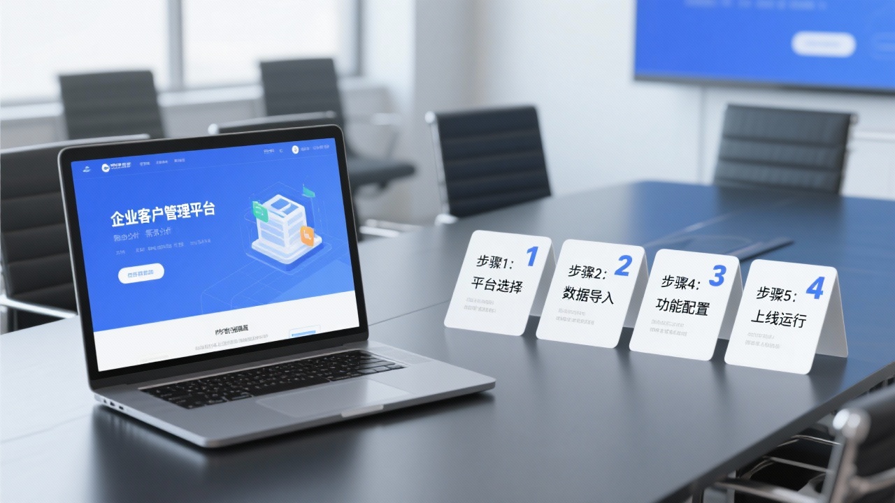 如何开始企业客户管理平台？5步完整操作流程