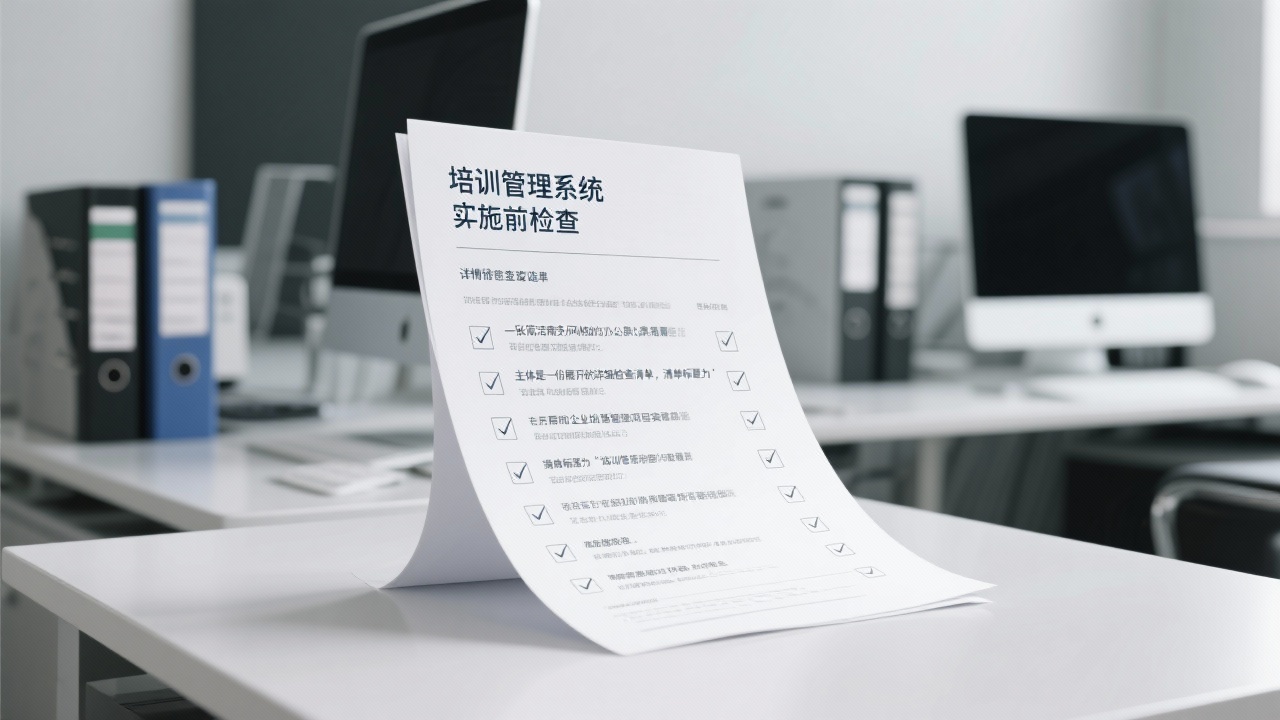 培训管理系统实施前的完整检查清单
