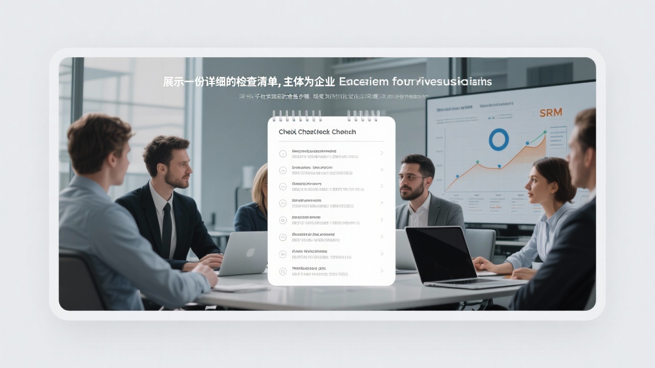 企业 SRM 平台实施前的完整检查清单