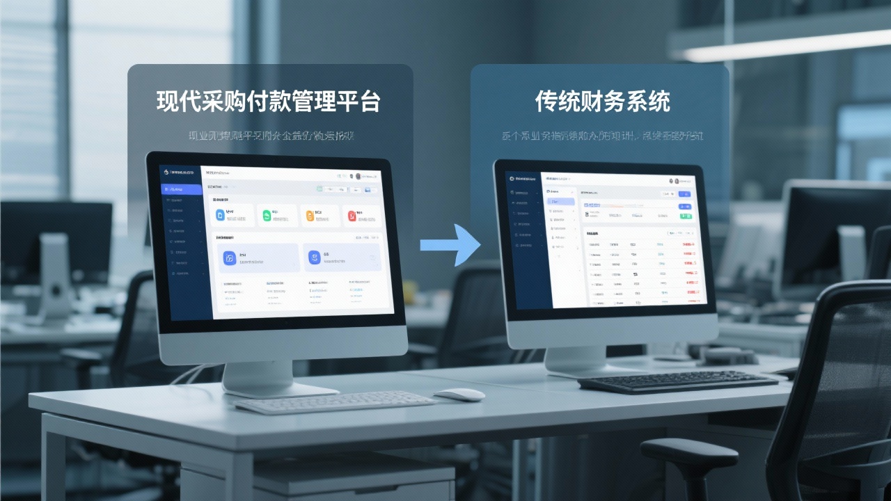 采购付款管理平台与传统财务系统的核心区别