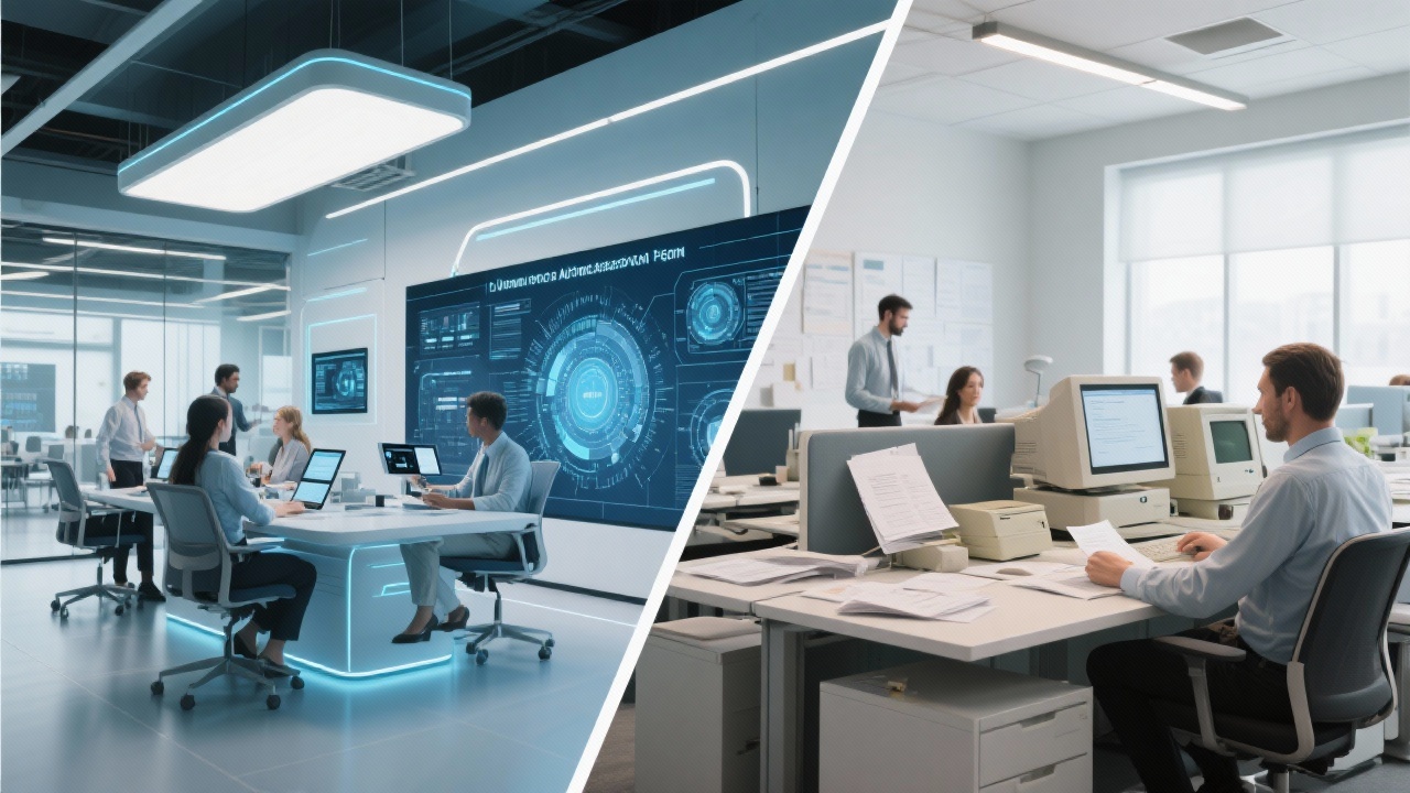 办公自动化平台 vs 传统办公方式：效率对比分析