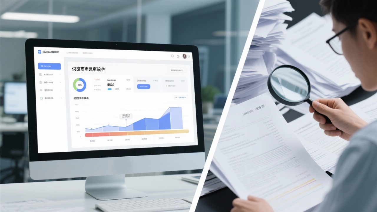 供应商准入审核软件与传统审核流程的核心区别