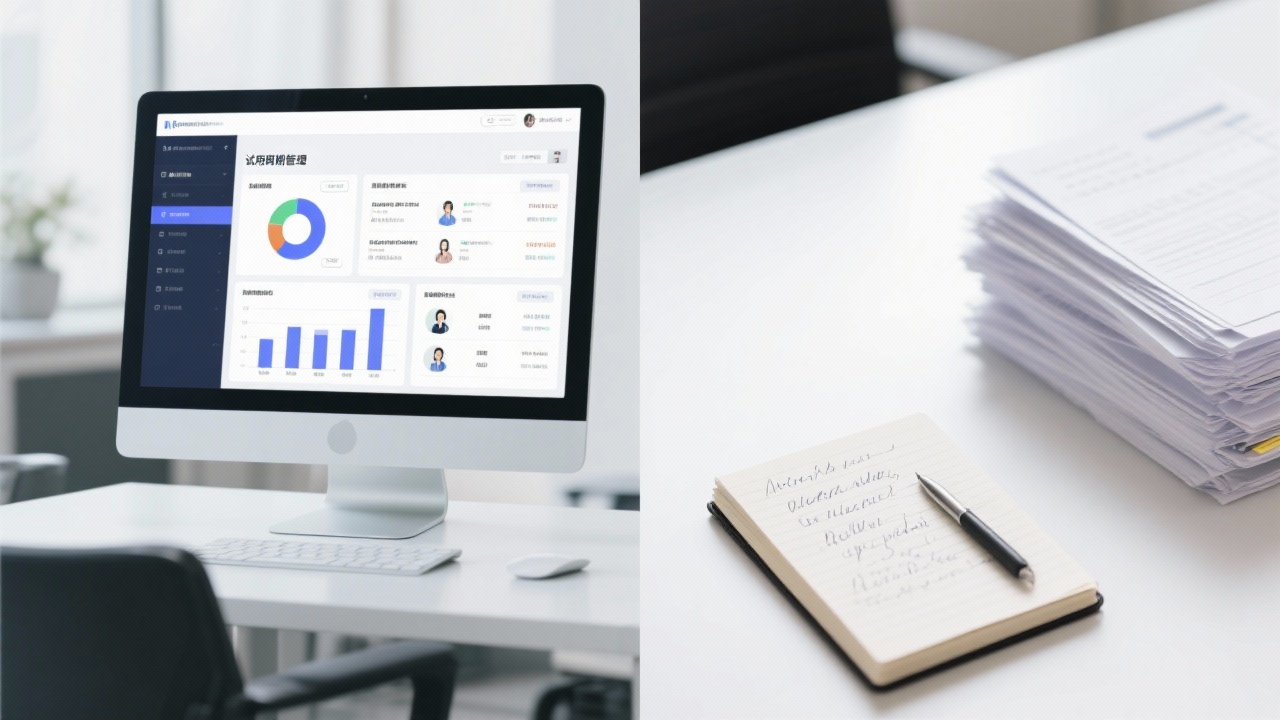 试用期管理软件与手工管理的核心区别