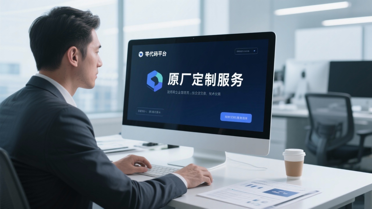 为什么说“原厂定制服务”是选择零代码平台的关键？