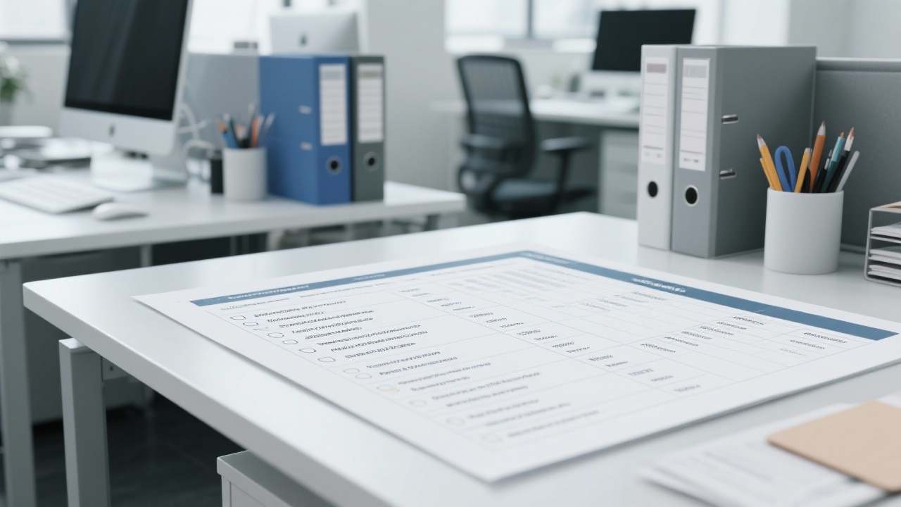 办公文档管理软件实施前的完整检查清单