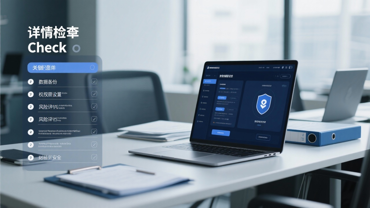 财务数据安全管理软件实施前的完整检查清单