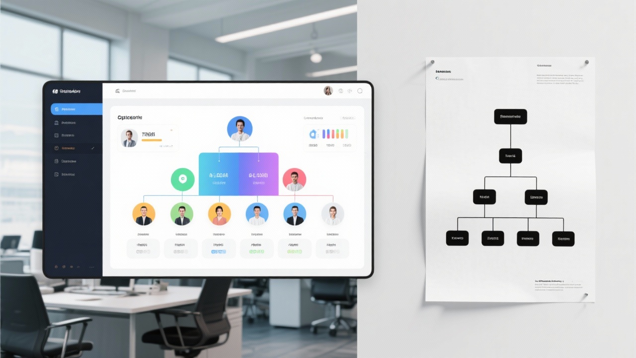 组织架构管理工具和传统组织图的差异解析