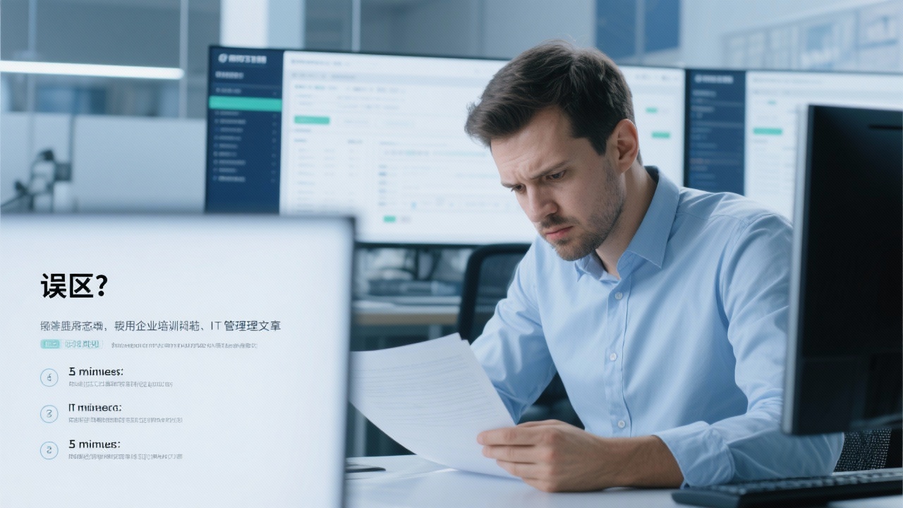 服务工单管理工具实施中常见的5大误区