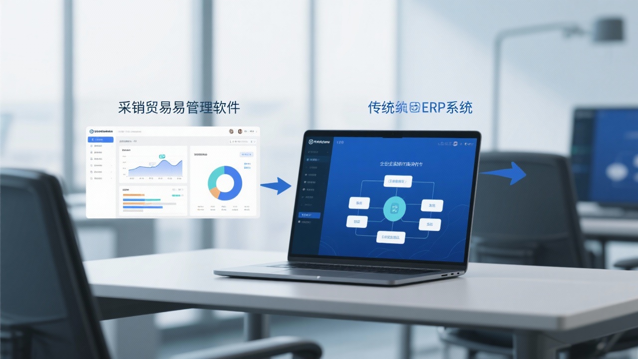 采销贸易管理软件 vs 传统ERP：功能对比分析