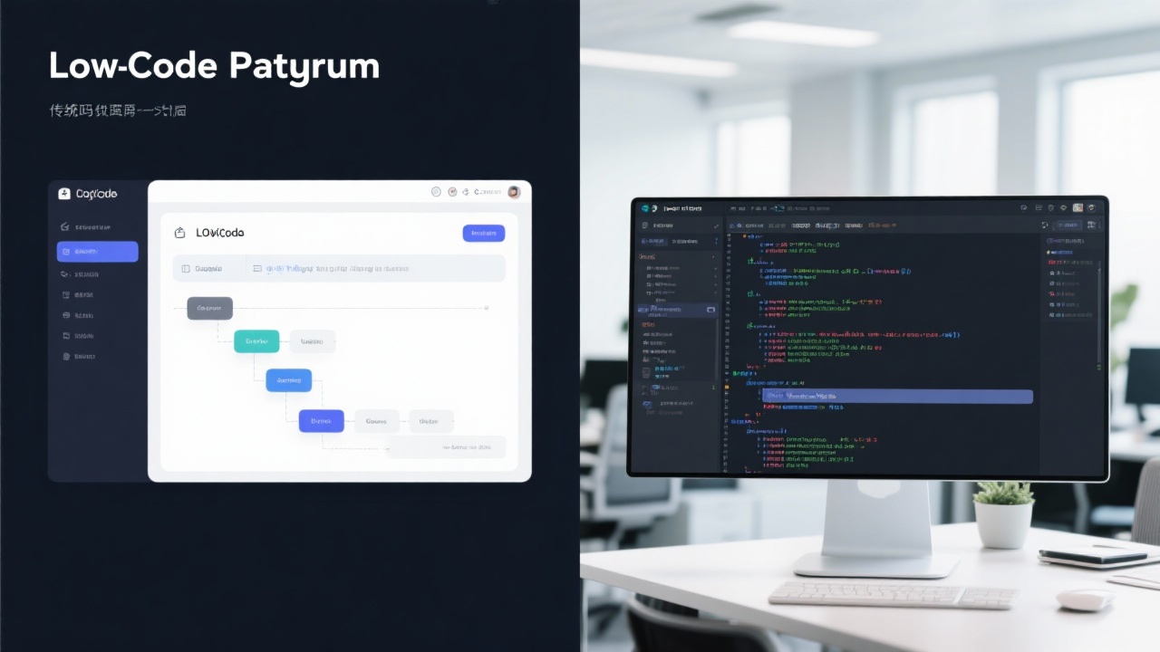 低代码定制工具与传统开发的核心区别