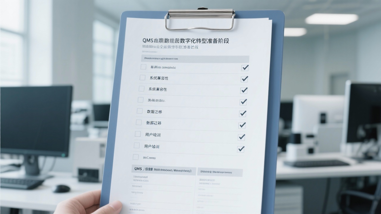 QMS 数字化解决方案实施前的完整检查清单