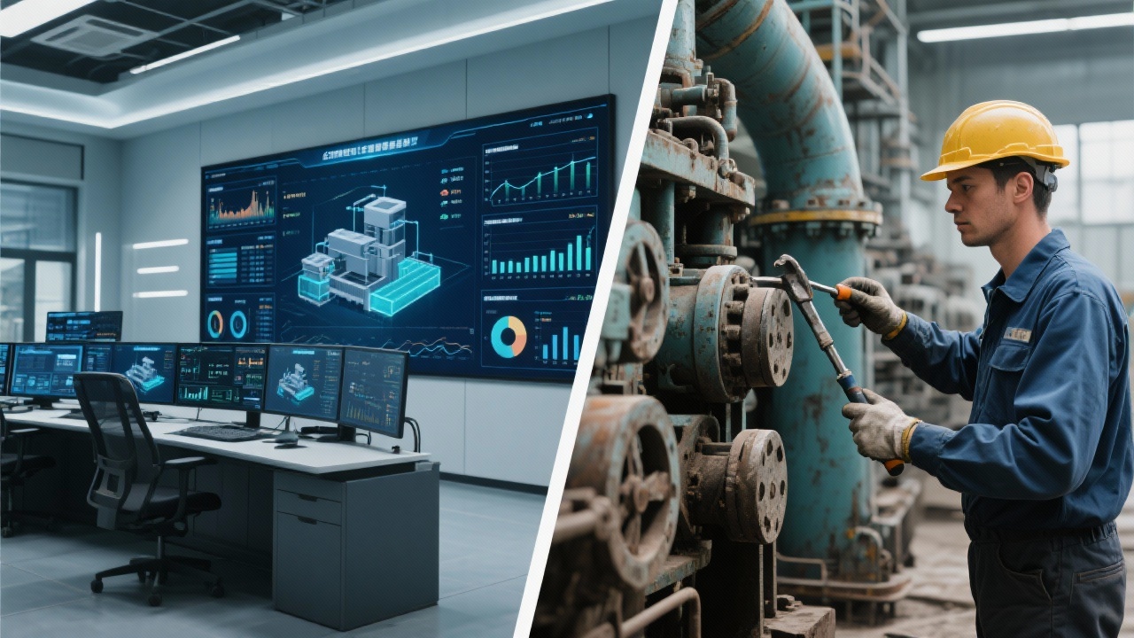 集团公司设备运行监控​与传统设备管理的核心区别