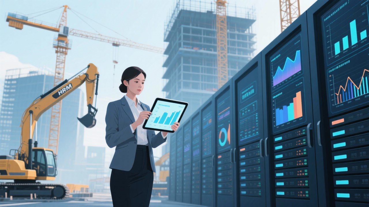 建筑行业HRM数据分析与传统方法的核心区别