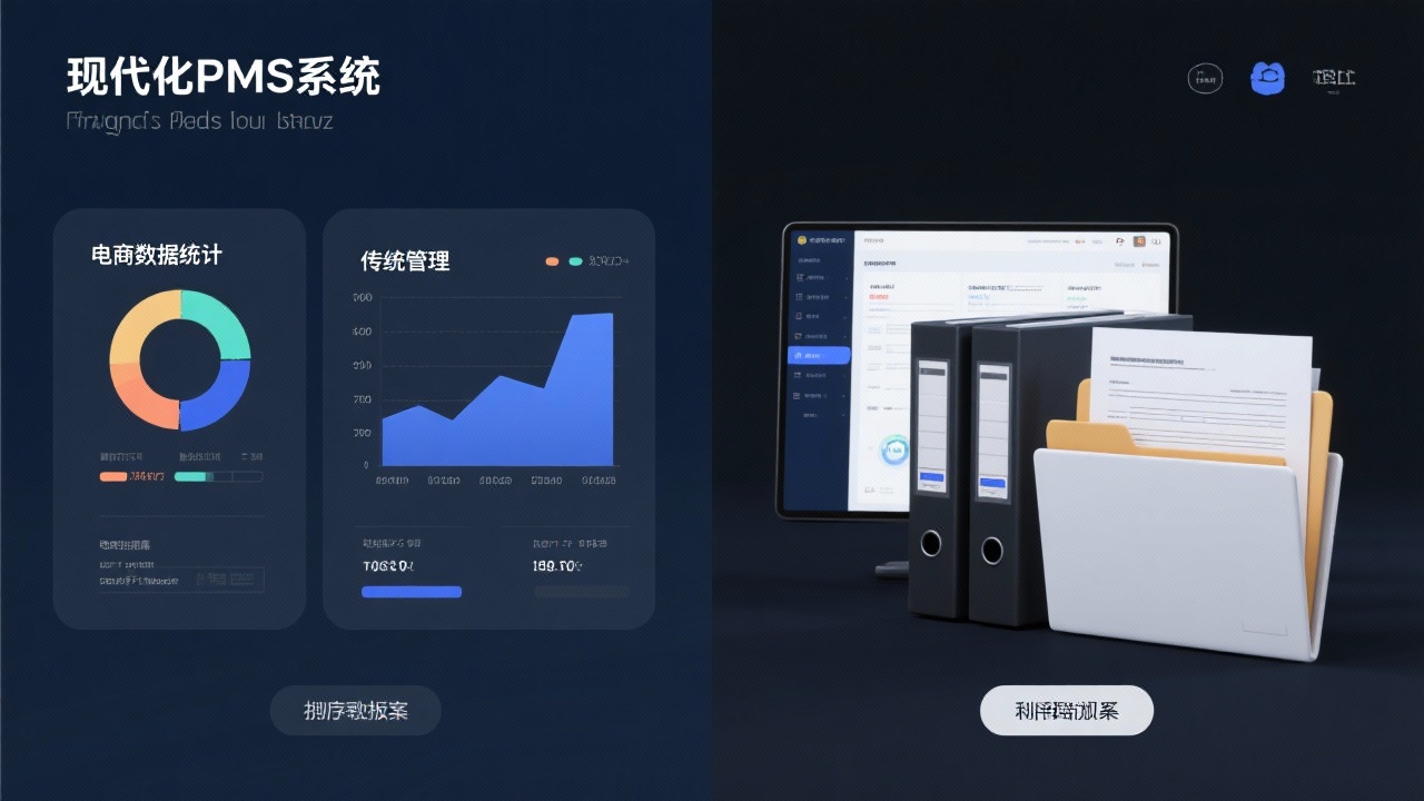 电商行业PMS数据统计​与传统数据管理的核心区别