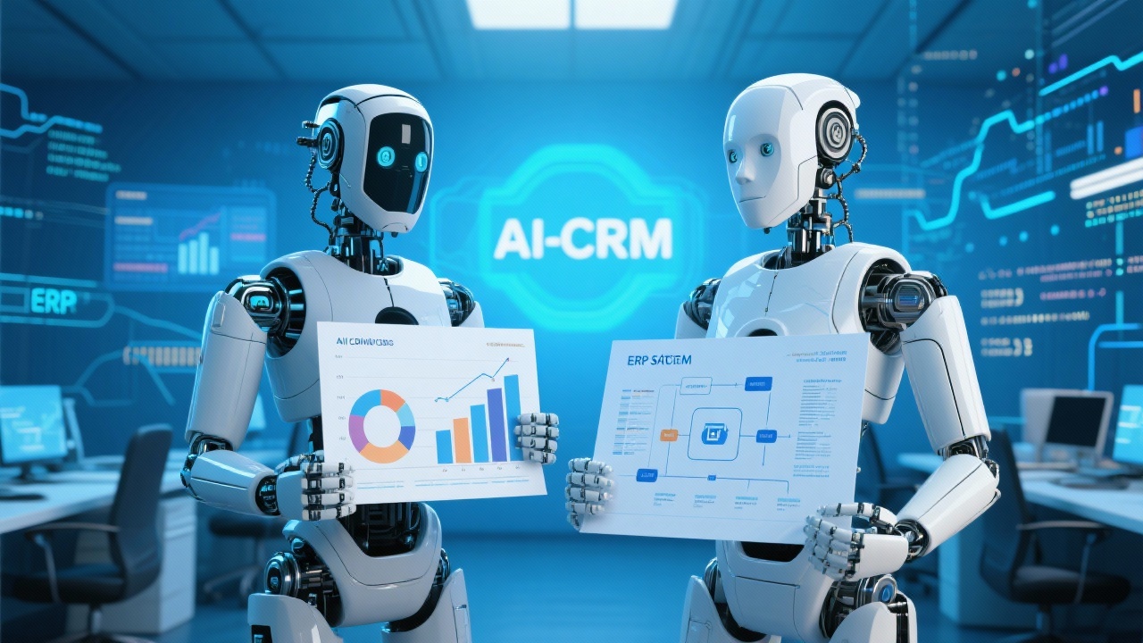 AI CRM与ERP系统的差异对比：一文搞懂两者到底差在哪