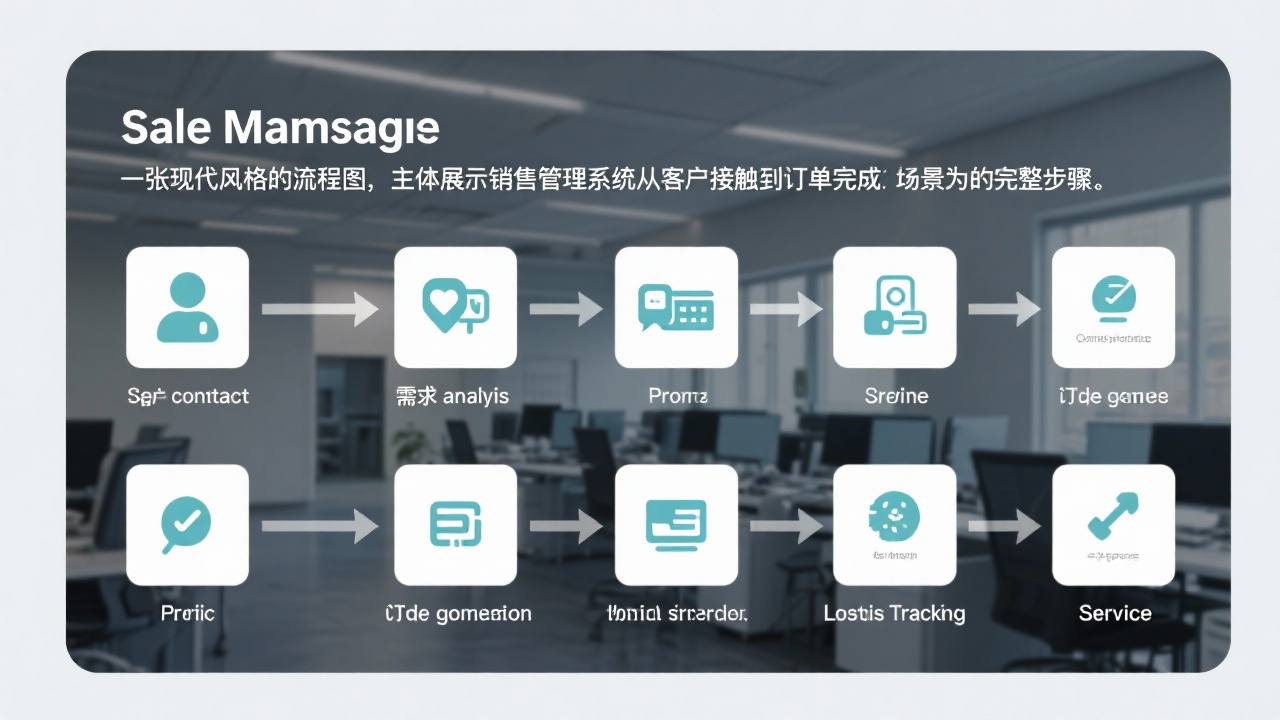 销售管理系统流程怎么运行？从客户接触到订单完成的完整步骤拆解