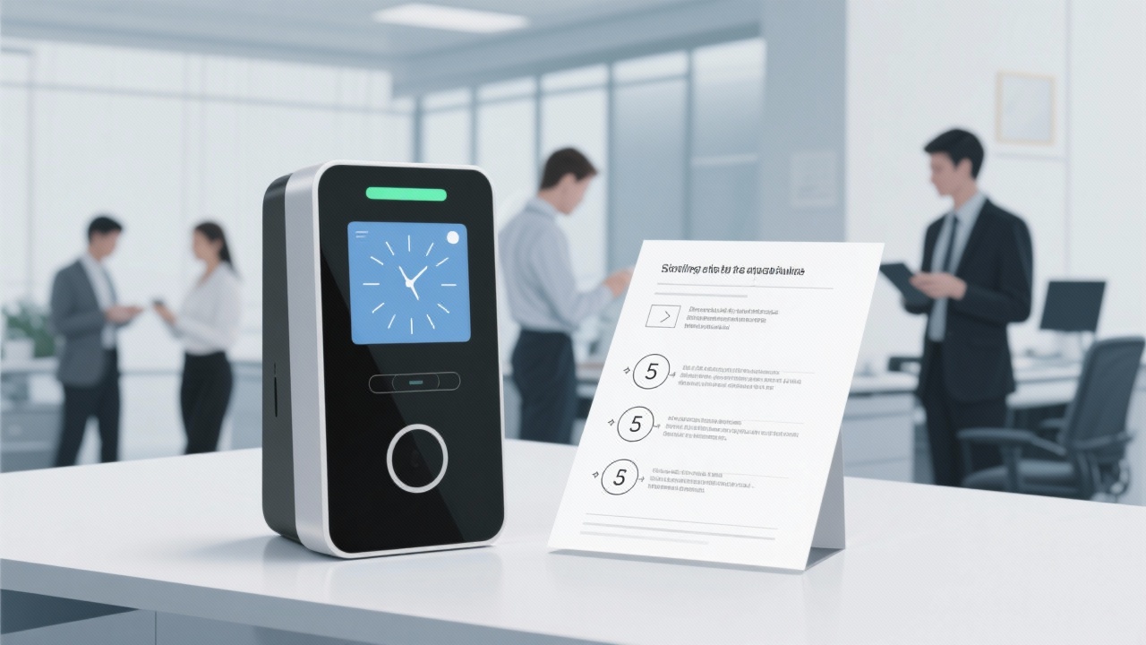 如何开始中小企业考勤打卡管理？5步完整操作流程