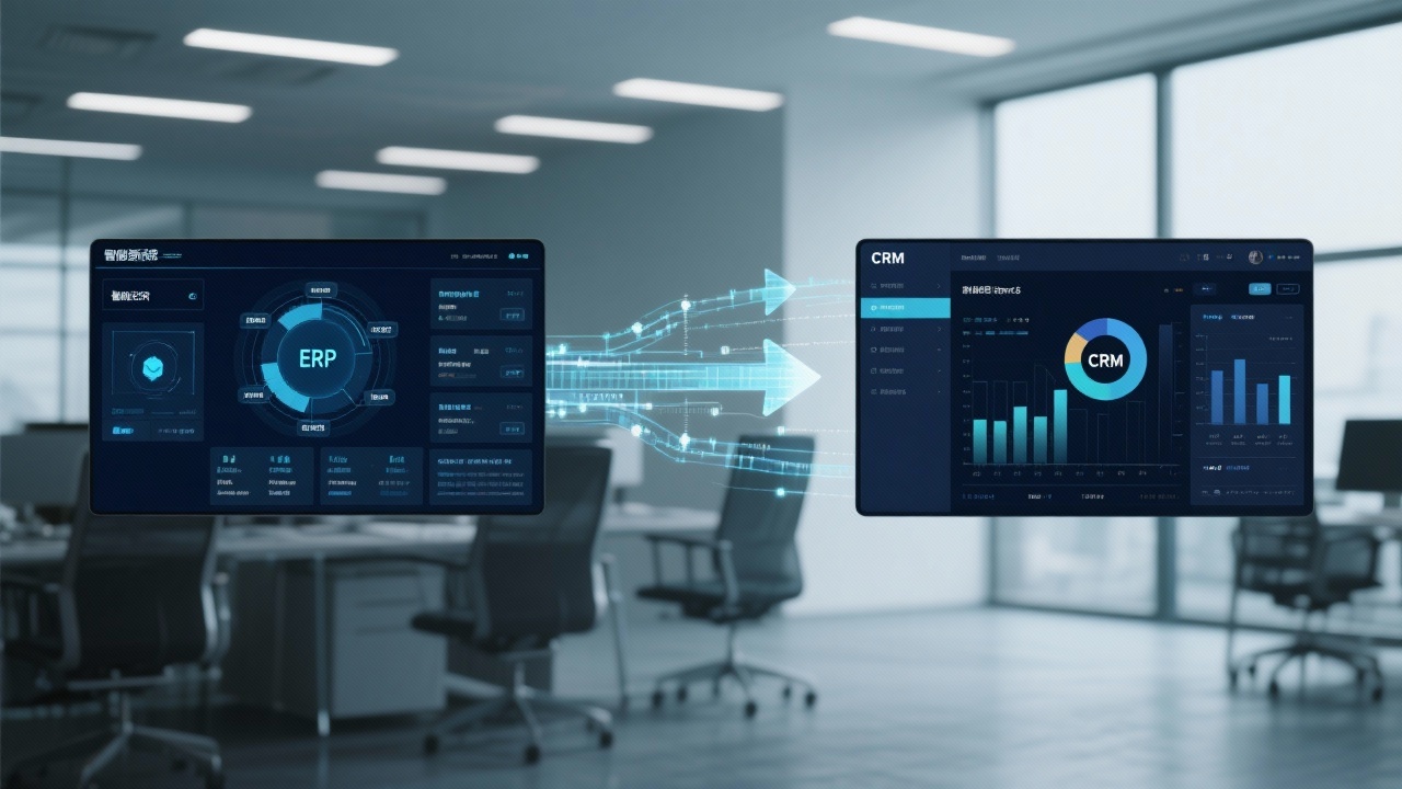 智能ERP系统与CRM系统的区别是什么？原理性对比告诉你答案