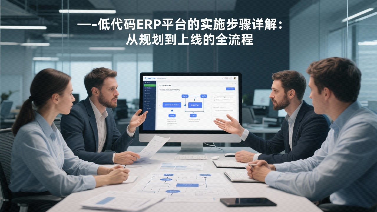 低代码ERP平台的实施步骤详解：从规划到上线的全流程