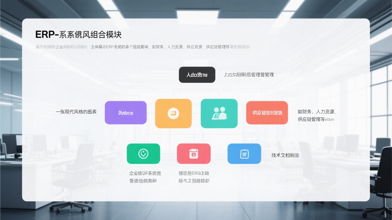 ERP系统的组成模块有哪些？全面盘点各部分功能