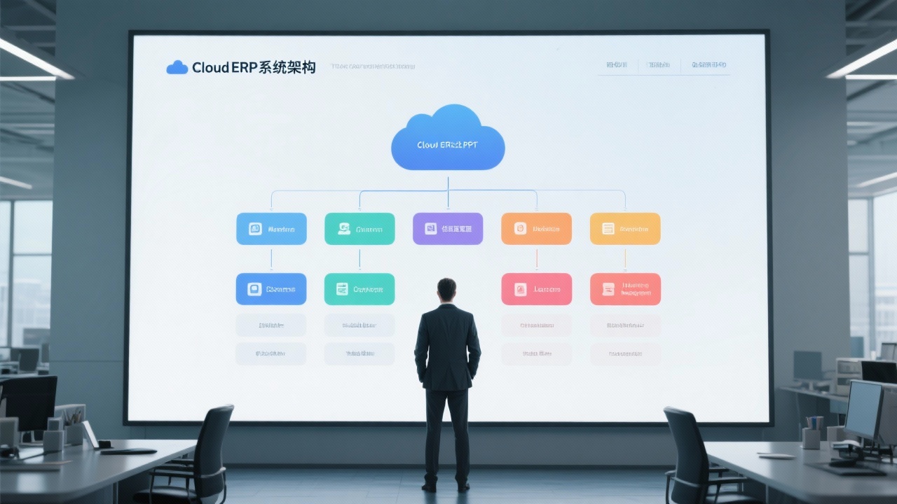 云ERP的组成模块有哪些？一次看懂系统架构