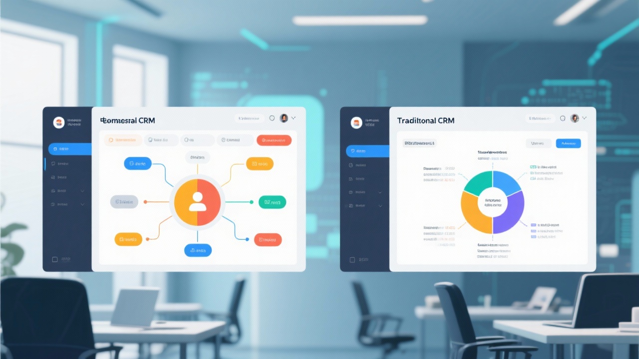 电商CRM与传统CRM的区别在哪里？一张图告诉你真相