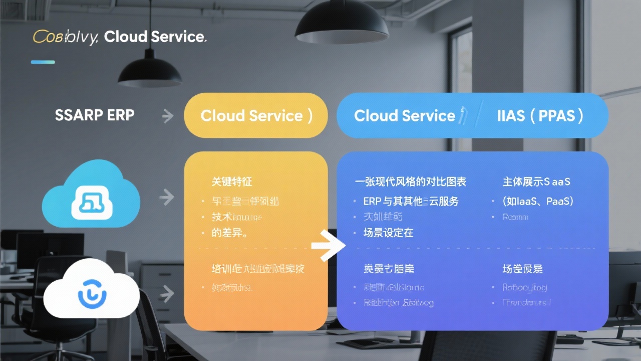 SaaS ERP与其他云服务的差异对比：一次看懂
