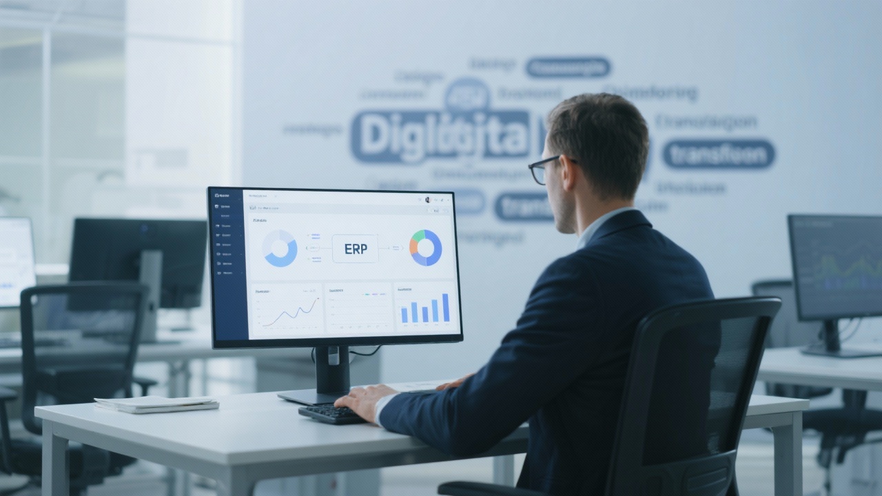 ERP系统如何助力企业数字化转型？原理与实例解析