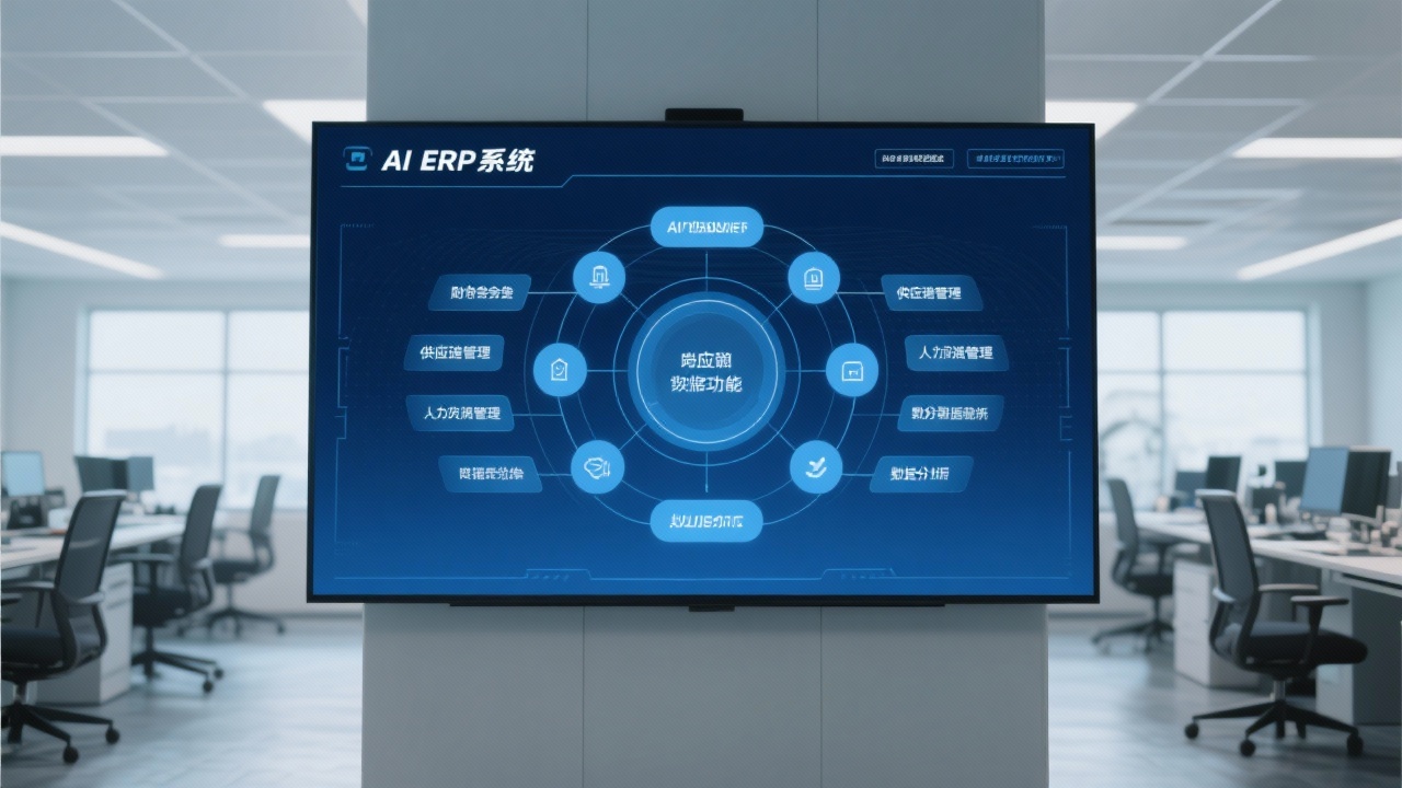 AI ERP系统有哪些核心功能？全面盘点企业必备的智能化模块