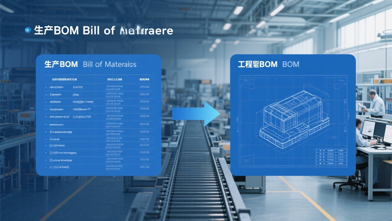 生产BOM与工程BOM的关键区别解析