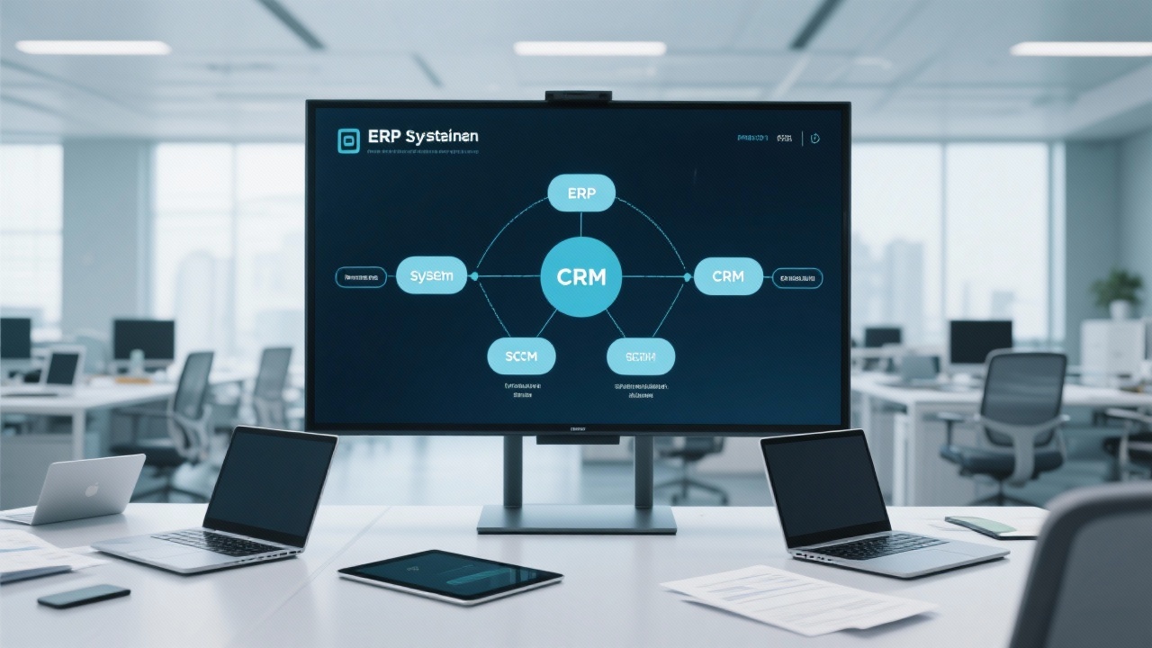 ERP系统和CRM、SCM系统的关系