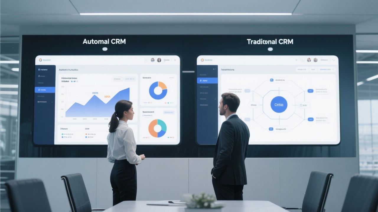 自动化CRM与传统CRM的区别在哪里？原理性对比解析