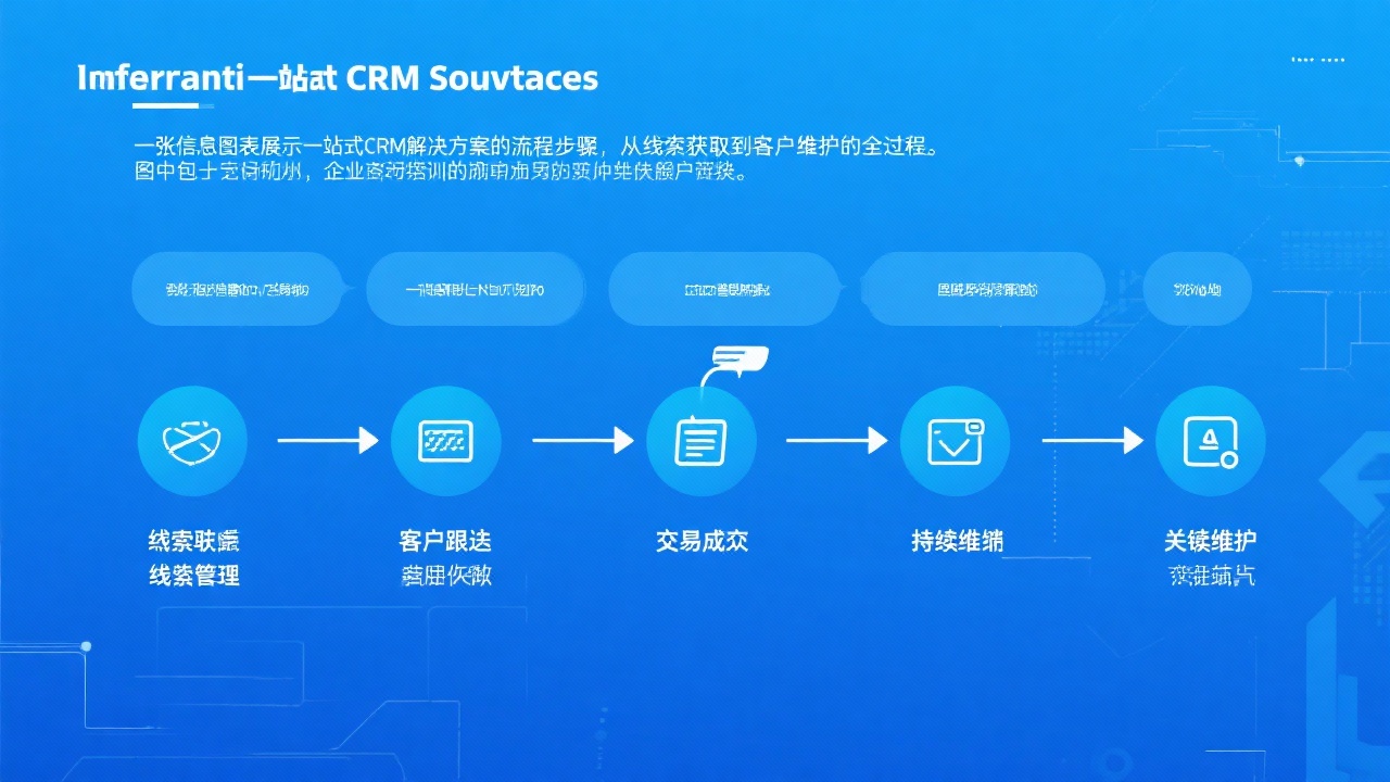 一站式CRM解决方案的流程步骤：从线索获取到客户维护的详细拆解
