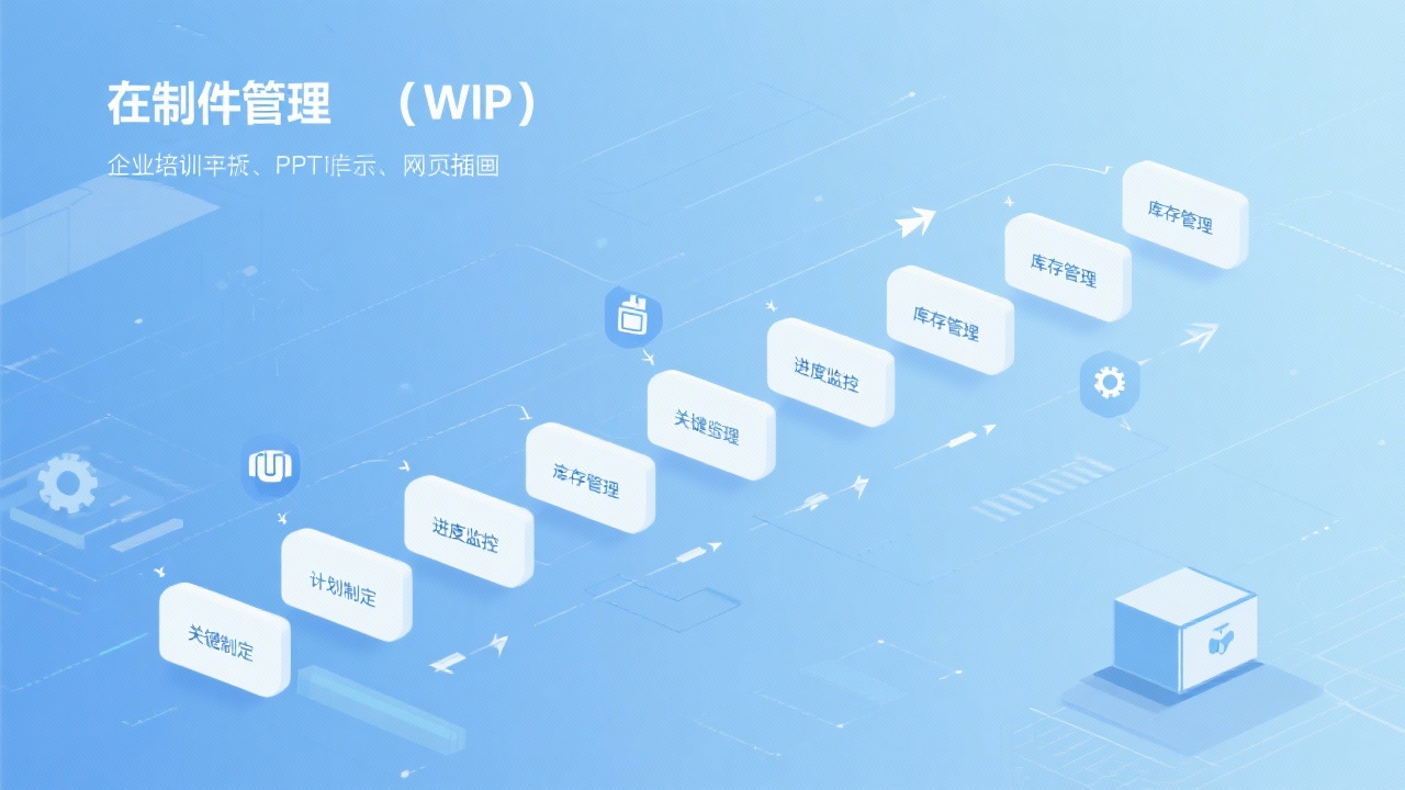 在制品管理 (WIP) 的关键步骤全解析，流程一目了然