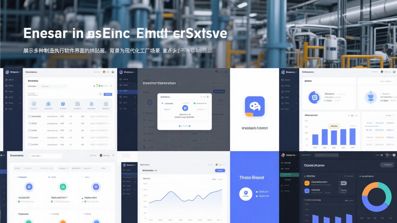 制造执行软件有哪些类型？全面盘点不同应用场景