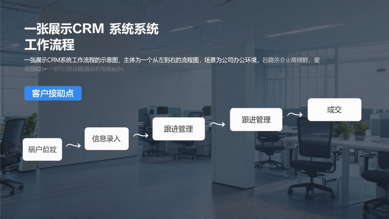 CRM系统工作流程详解：从客户接触点到成交的每一步