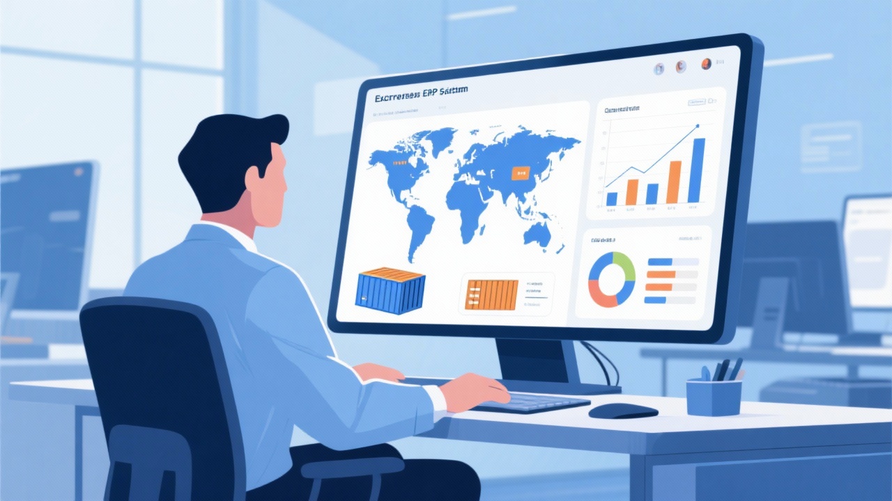 什么是跨境电商ERP？一文讲清核心概念与运作逻辑