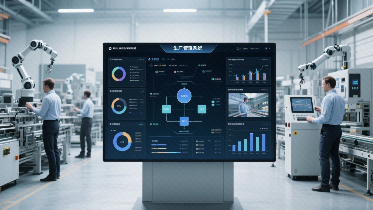 生产管理系统如何运行？一张图带你搞懂核心机制