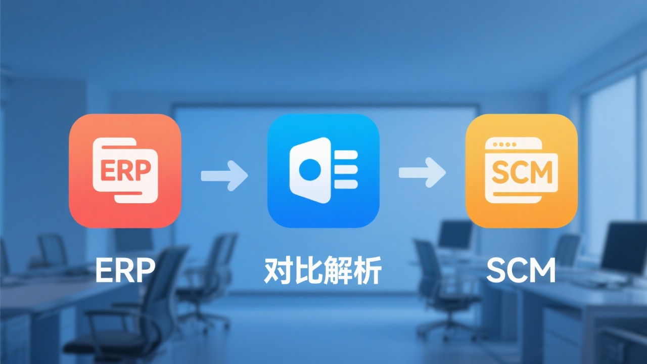 ERP、CRM、SCM的区别在哪里？企业管理软件三大巨头对比解析