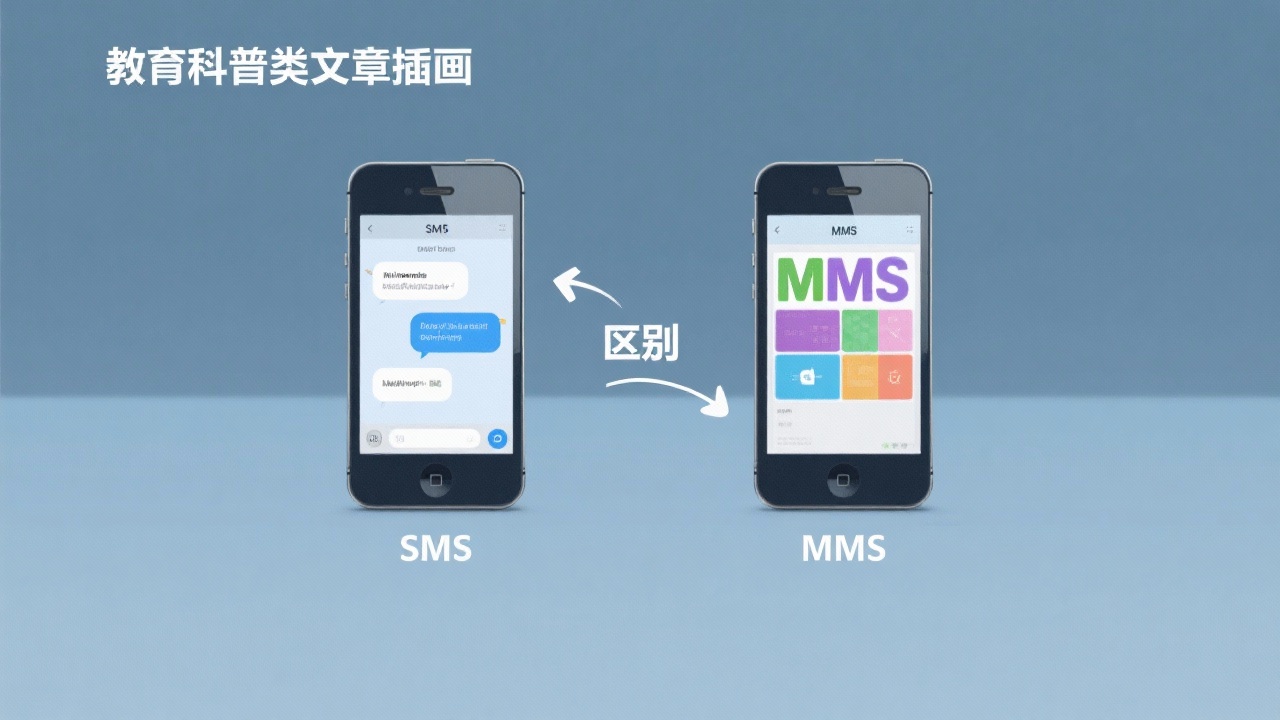 SMS系统与MMS系统的区别是什么？用最简单的话告诉你