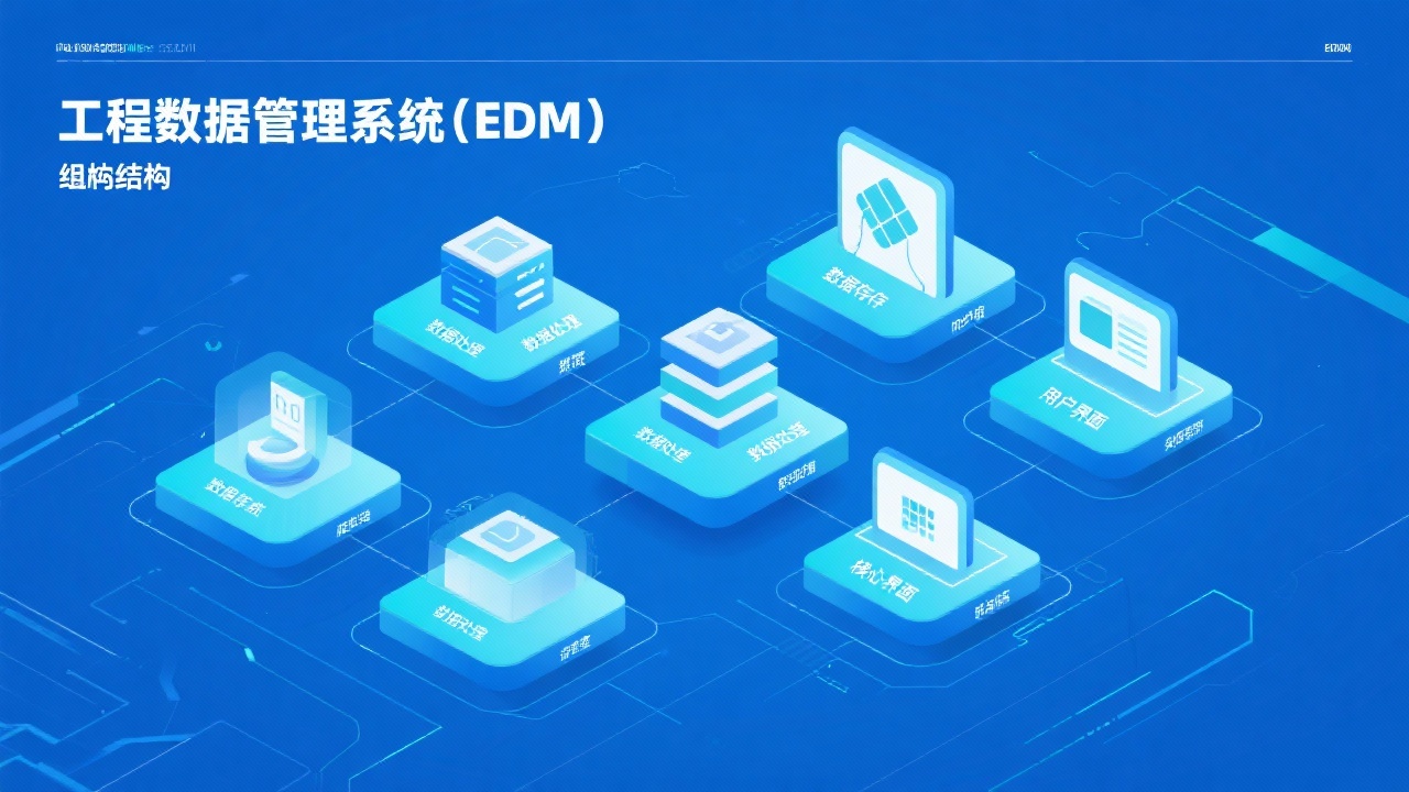 工程数据管理系统（EDM）的组成结构是怎样的？3张图讲清楚