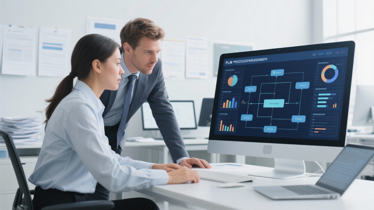 电商行业PLM协同管理​与传统方法的核心区别