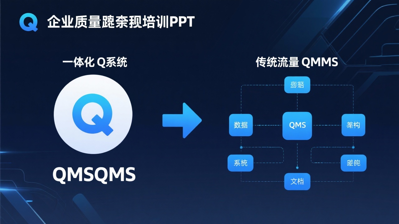 一体化QMS系统与传统QMS的区别在哪里?原理性对比解析