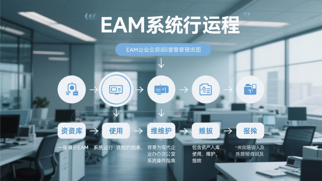 EAM系统如何运行？从资产入库到报废的完整步骤拆解