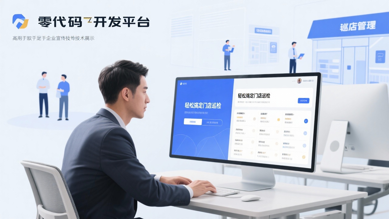 零代码开发巡店管理平台：轻松搞定门店巡检，真的这么简单？