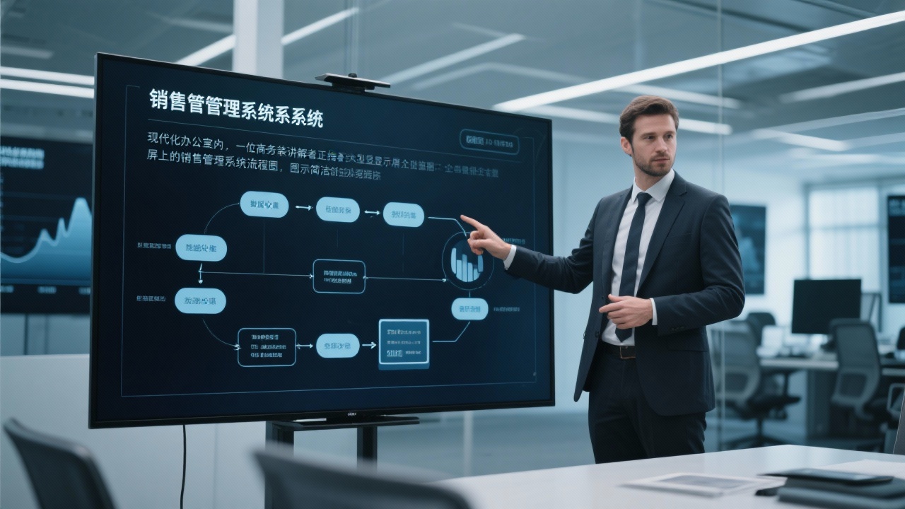销售管理系统的原理是什么？用最简单的话解释复杂系统